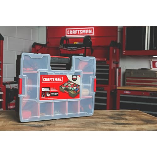 CRAFTSMAN Large Storage Organizer, 15 Compartments (CMST14027)
