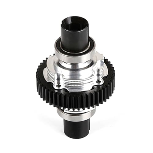 CNC Metal Complete Differential Diff.Gear Set (Silver) | for 1/5 Hpi Rofun Baha King Motor Rovan Baja 5B 5T 5Sc Truck Rc Car Parts - color: Silver