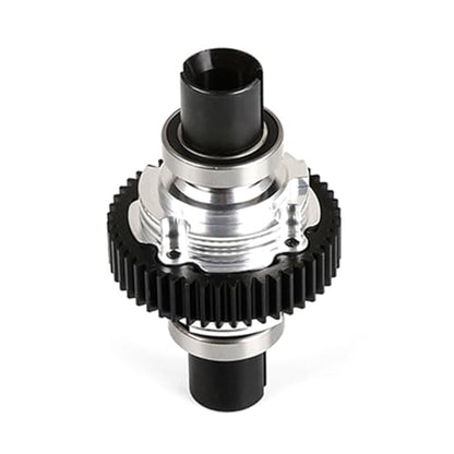 CNC Metal Complete Differential Diff.Gear Set (Silver) | for 1/5 Hpi Rofun Baha King Motor Rovan Baja 5B 5T 5Sc Truck Rc Car Parts - color: Silver