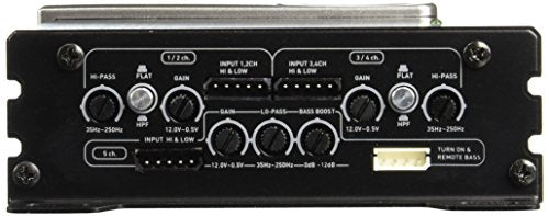 Soundstream PN5.640D Picasso Nano 640 W 5-Channel Class D Digital Car Audio Amplifier