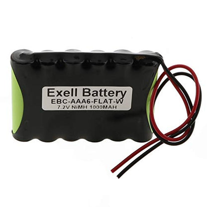 Exell 7.2V 1000mAh NIMH w/Wire Leads for 1:18 RC Truck Racing HPI RS4 Micro Cars