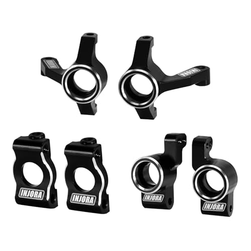 INJORA Steering Knuckles, C Hubs and Rear Hubs for Losi Micro-B/Micro-T