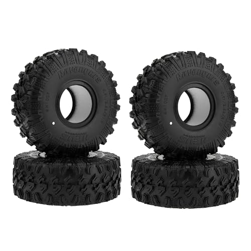 MEUS RACING 1.0 Tires - MS6 Ravangers Tires for TRX4M SCX24 FCX24 AX24 1/24 1/18 RC Crawler, 0.91/2.52/R1.0, #M1007 - size: M1007