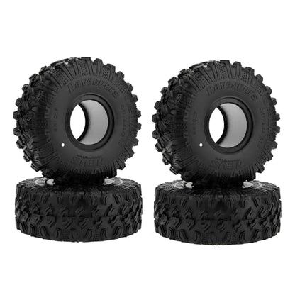 MEUS RACING 1.0 Tires - MS6 Ravangers Tires for TRX4M SCX24 FCX24 AX24 1/24 1/18 RC Crawler, 0.91/2.52/R1.0, #M1007 - size: M1007