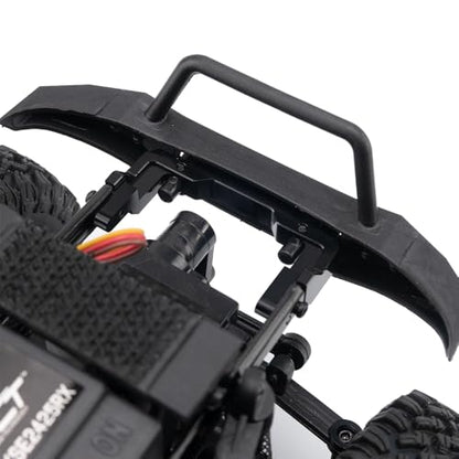 MORLORDY Aluminum Alloy RC Front Bumper Mount for SCX24 Base Camp 1/24 RC Crawler Car Upgrade Parts - color: Bumper Mount