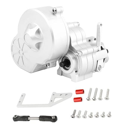 Metal Complete Transmission Gearbox with Dig Gear for 1:10 Axial SCX10 AX10 Wraith RC Crawler