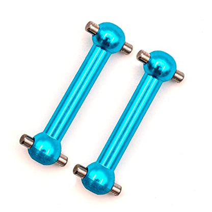 GoolRC 4PSC RC Drive Shaft, Tamiya Upgrades Drive Shaft Metal Universal CVD Drive Shaft Dogbone Joint Replacement for Tamiya TT01 TT02 1/10 Remote Control Car