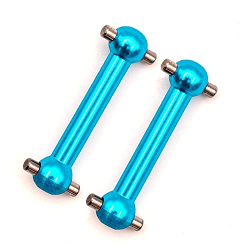 GoolRC 4PSC RC Drive Shaft, Tamiya Upgrades Drive Shaft Metal Universal CVD Drive Shaft Dogbone Joint Replacement for Tamiya TT01 TT02 1/10 Remote Control Car