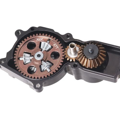KYX Racing Aluminum Front Transmission Gear Set Upgrades Accessories for 1/10 RC Crawler Car Tamiya Hotshot II