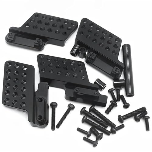 for TRX4M 1/18 Aluminum Alloy Adjustable Front Rear Shock Bracket Mount Towers Replacement RC Crawler Car Model Upgrade Part RC Accessories