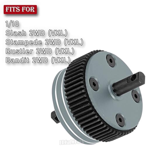 RC Differential Case Upgrades Part for 1/10 Slash 2WD VXL/Stampede 2WD VXL/Rustler 2WD VXL/Bandit 2WD VXL,Planetary Gear Diff Hops up,#2388X,Titanium - color: Titanium - (Differential Case)
