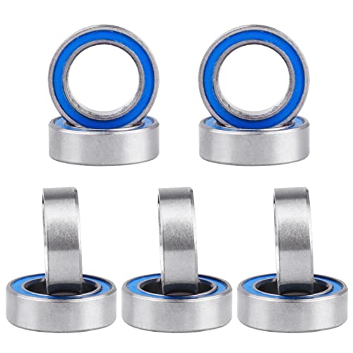 Professional RC Ball Bearings Double Rubber Sealed for Traxxas Arrma Axial Team Associated Losi Redcat Racing RC4WD Tamiya HPI (10-Pack) (5x8x2.5mm) - size: 5x8x2.5mm