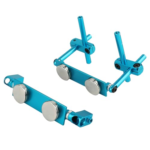 RC Magnetic Body Post Stealth Invisible Body Shell Mount Column Kit Compatible with HSP Sakura D3 XIS Himoto HPI Tamiya TT-01 TT-02 1/10 RC Touring Car Drift Car (Blue) - color: Blue