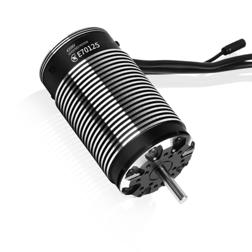 XC E70125 Sensored Brushless Motor for RC Car,8-16S,Applicable to:1/5 Offroad, Truck(Heavy Load), Combat Robot (420KV) - style: 420KV