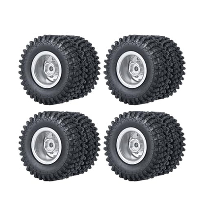 RC Models For Axial For SCX24 1/24 Front Rear Wheel Tires Hubs CVD Driver Shaft Set RC Crawler Car All Series Modified Upgrade Parts(Set-A) - color: Set-A