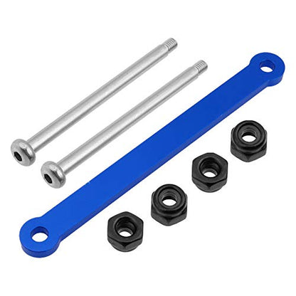 Hobbypark Aluminum Tie Bar and Suspension Hinge Pins for 2WD Traxxas Rustler VXL Slash Stampede Bandit Nitro Sport,Replacement of 2532 2640 (Navy Blue) - color: Navy Blue