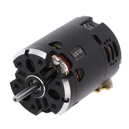 21.5T Sensored Brushless Motor with Reliable Performance for 1/10 1/12 RC Racing Car Upgrade Black Purple Aluminum