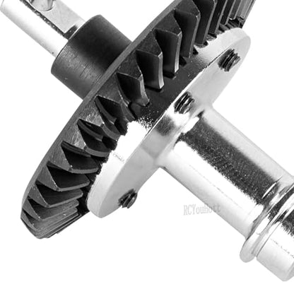 RC Upgrades Part Front Rear 13-37T Differential Gear Assembly for 1/10 Slash/Rustler/Stampede/Bandit 4X4 4WD VXL,XO-1 RC Car,13-37T Gearbox Gears Diff Hops Up