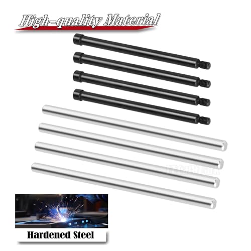 Screw Pins Hinge Pin Upgrades Part for 1/5 Kraton 8S BLX Outcast 8S BLX,#45 Steel Suspension Arms Hinge Pins Screw Pins,Black - color: Black（Upgrades Part）