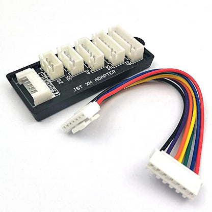 FainWan 2 Pack JST-XH 2S-6S 3S Balance Charger Extend Expansion Board Adapter Converter for RC Vehicles Lipo Battery Charging