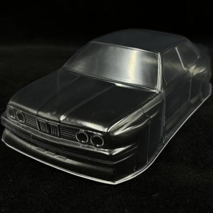 Mini-Z Lexan PC Clear Body Shell Set 98mm for 1/28 RC Car BMW E30 M3 Touring BB