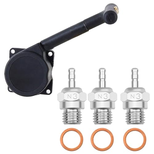 RC Pull Starter R020 & RC Glow Plug #3 N3 Medium Hot Spark Nitro Engine Parts 70117