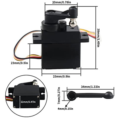 Px9300-30 5 Lines RC Car Servo, Rc Servo Steering Engine for 1/18 9300-9304 RC Car Upgrade Spare Parts