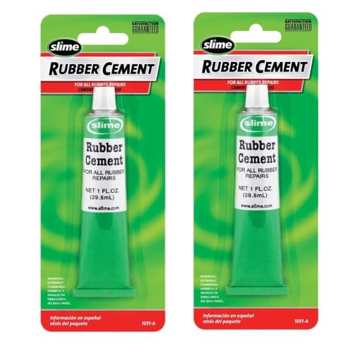 Slime 1051-A Rubber Cement - 1 oz.2 Pack