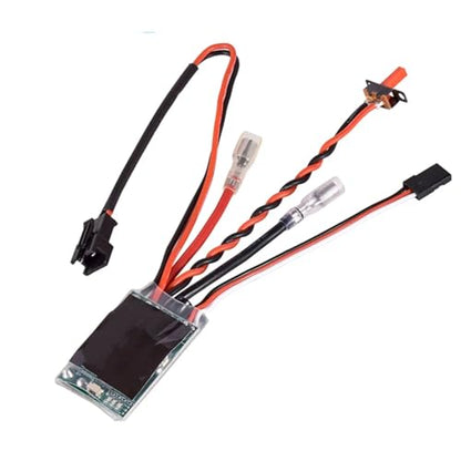 for Mini 30A Brushed ESC 2S Electric Speed Controller BEC 5V 3A with Brake RC Car Model 280 290 370 380 390 Motor Modified Trucks RC Parts