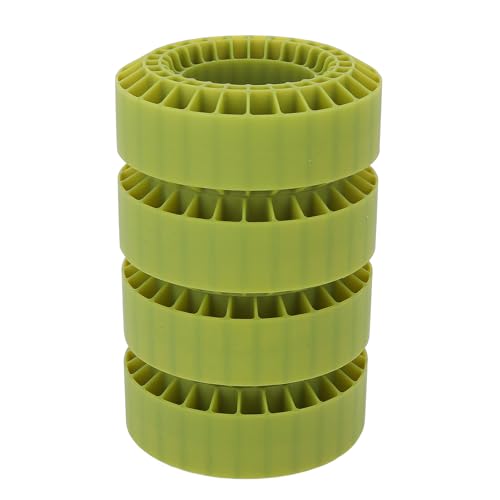 1.9Tire Inserts Silicone Rubber Insert Foam, Silicone Insert Foam Fit 1.9 Wheel Tires, Silicone Tire Inserts Fit Wheel Tires 1/10 Crawler Accessories Red (OD Green) - color: Od Green
