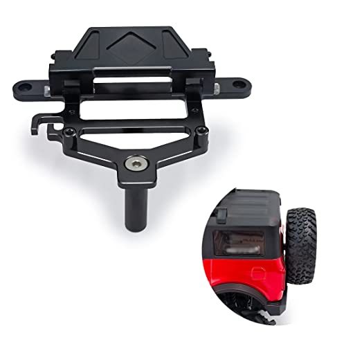 MORLORDY RC Body Shell Mount with Spare Tire Rack Carrier Fitting Post for 1/24 RC Crawler Car SCX24 Upgrades Bronco AXI00006 Accessories