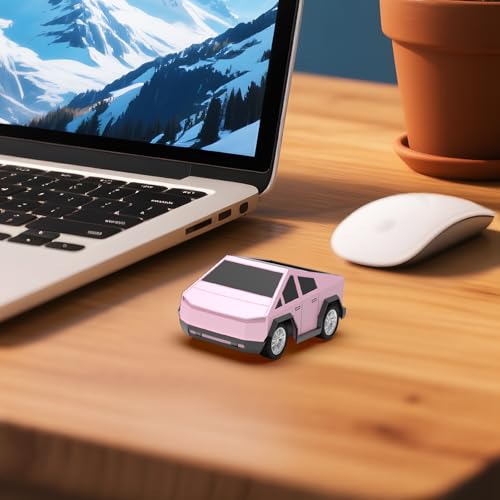 YUZ Mini Remote Control Car Watch Toy with LED Lights, 2.4G RC Cars Toy Car Watch USB Charging Hand Controlled Watch RC Car for Kids Boys Girls for Birthday Christmas Holiday Party Gifts, Pink - color: Pink
