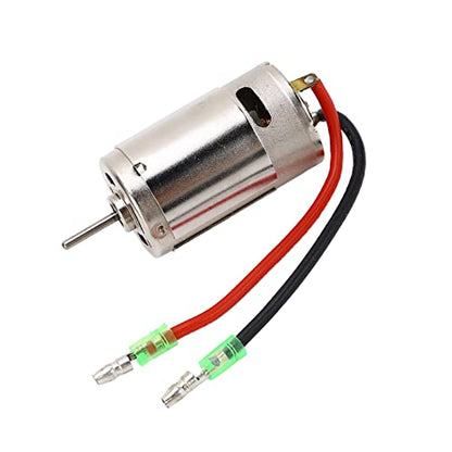 Generic 390 Brushed Motor 7.2V-8.4V 21000RPM High Efficiency Low Noise for 1/16 1/18 RC Cars with Precise Design High Purity Copper Winding