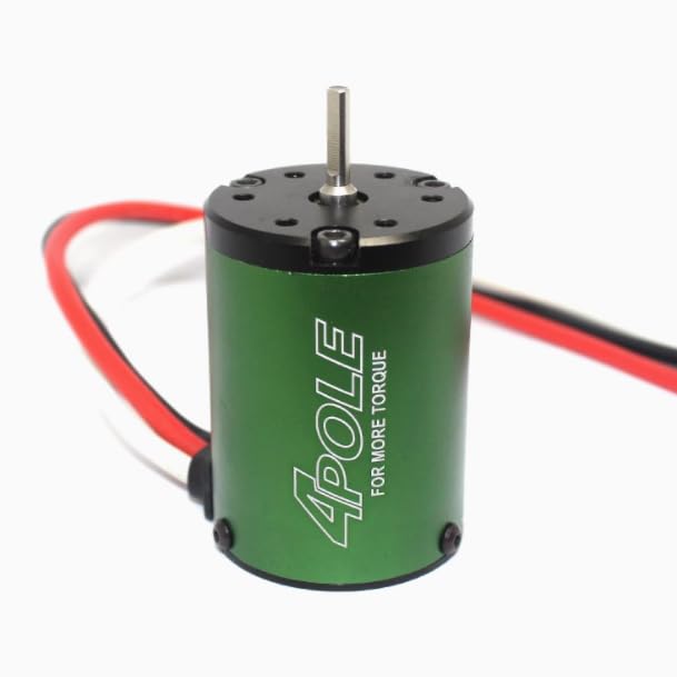 Waterproof Sensorless 1406 4600KV 4-Pole Brushless Motor 2-3S Heavey Duty for 1/10 RC Buggy Truck Racing Touring Castle Traxxas TRX HSP Cars