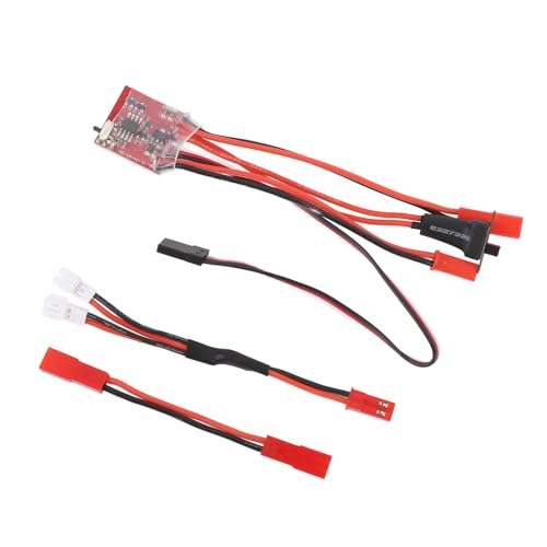 RC Car ESC Speed Controller with Brake 30A Brushed ESC Speed Controller for Car