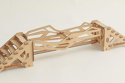 FreeStyleRC FS-003,Beams＆Stairs Obstacle,1/18 1/24 RC Crawler,Wooden kit that Requires Assembly