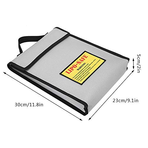 aqxreight Lithium Battery Model Airplane Explosionproof Store Bag Antiflaming Fireproofing Handbag While Effectively Pr Explosion Proof BagBattery Explosion Proof BagLithium Battery