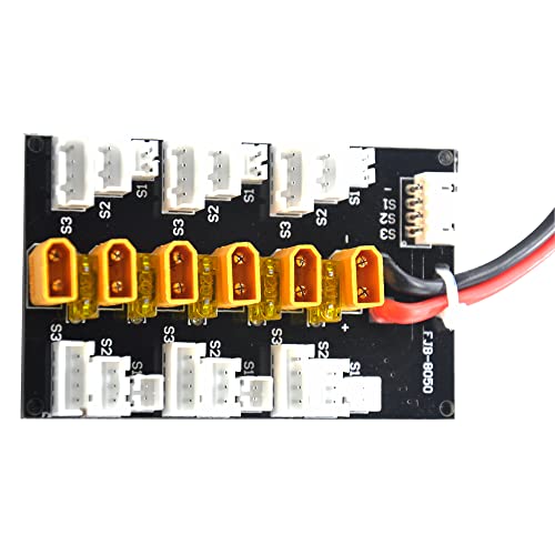 Upgraded XT30 Parallel Charging Board for 1S 2S 3S LiPo Batteries Compatible with XT30 JST JST-PH 2.0 Connector LiPo Batteries