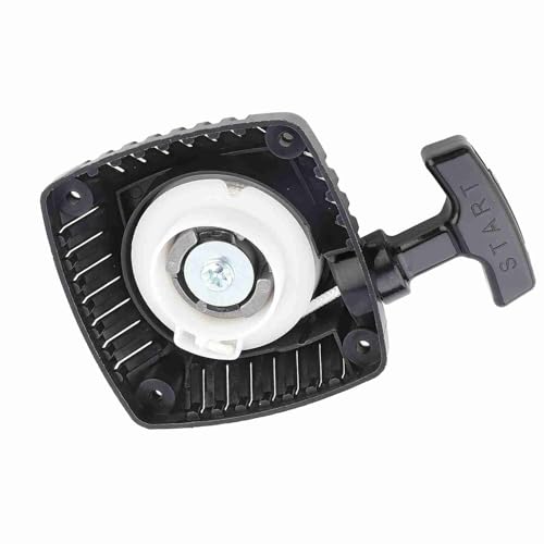 Pull Starter Power Starter for 23cc 26cc 29cc 30cc RC Car Gas Engine, Universal RC Pull Start Replacement with 67mm Bolt Spacing, Durable ABS Housing for Nitro Gas Powered Remote C