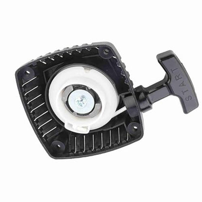 Pull Starter Power Starter for 23cc 26cc 29cc 30cc RC Car Gas Engine, Universal RC Pull Start Replacement with 67mm Bolt Spacing, Durable ABS Housing for Nitro Gas Powered Remote C