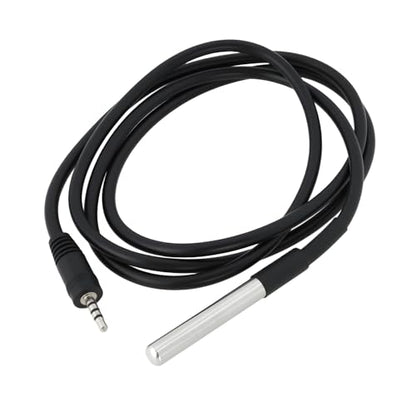 ECSiNG DS18-B20 Temperature Sensor -10°C to 85°C with 2.5mm Connecter 1m Compatible with Sonoff TH10/16