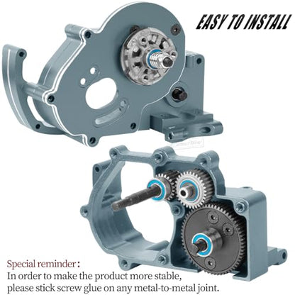 RC 48P 76T 83T 86T 90T Spur Gear &Transmission Gear &Slipper Clutch &Pressure Plate &Slipper Rebuild Kit Upgrades Part for 1/10 Slash 2WD,Rustler/Stampede/Bandit 2WD VXL,Titanium - color: Titanium(1set)