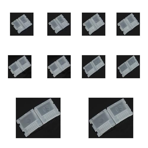 Balanced Plug Protector AB Clip, 10 Pieces of 2S-6S JST-XH Balanced Head Protection Balanced Plug Protector clamp Lock, Suitable for 2S- 6s Balance Lead