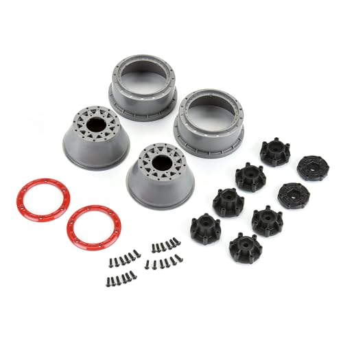 Pro-line Racing 1/10 Raid Bead-Loc F/R 2.2/3.0 SC 2 Red/Grey PRO281105