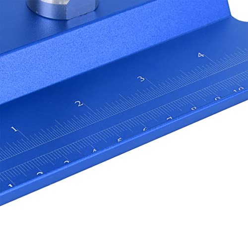 RC Car Repair Station and Screw Plate Set, Aluminum Alloy Work Stand for 1/8 1/10 1/12 1/16 Scale RC Cars, Adjustable Height with Magnetic Screw Tray and Non - Slip (Dark Blue) - color: Dark Blue