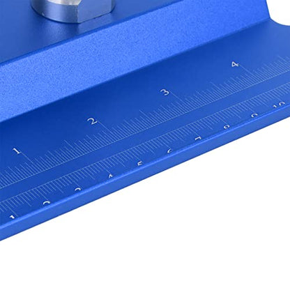 RC Car Repair Station and Screw Plate Set, Aluminum Alloy Work Stand for 1/8 1/10 1/12 1/16 Scale RC Cars, Adjustable Height with Magnetic Screw Tray and Non - Slip (Dark Blue) - color: Dark Blue