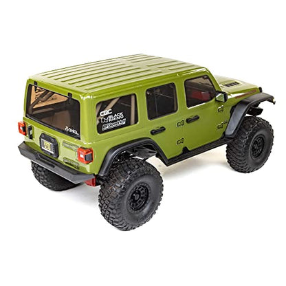 Axial SCX6 Jeep JLU Wrangler 1/6 4WD RC Rock Crawler RTR, Green | AXI05000T1, Batteries and Charger Not Included - color: Green