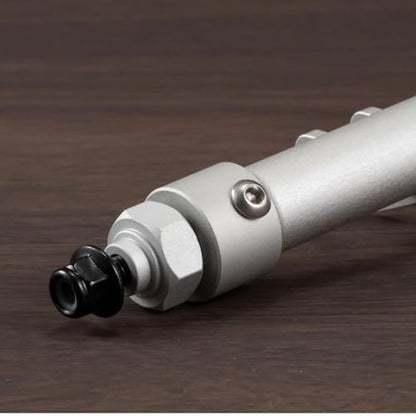 Aluminum Offset Straight Axle with Panhard Mount for Vanquish VS4-10 SCX10 II 1/10 RC Crawler Cheater Rigs (Silver Front Rear) - color: Silver Front Rear