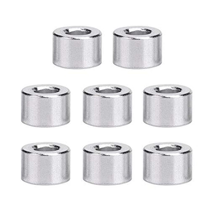 Cosiki Spacers, Spacer, 8pcs/Set RC Spacer Axial SCX10 RC Car Aluminium Alloy Washer Soild RC Shock Damper Spacer for RC Crawler, RC Truck, RC Car