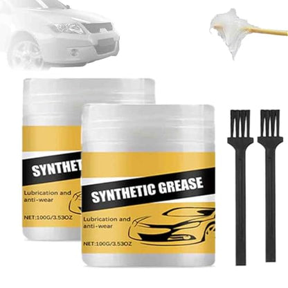 Heavy-Duty Car Care Grease, Synthetic Grease for Car Cares, Multi-Purpose Cars Cares Lubricating, Greases Lubricant for Cars Door, Lubricant Wheel Bearing (2 Set) - color: 2 Set